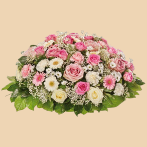 Coussin Fleurs Variées Pastel