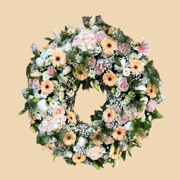 Couronne a Plat Fleurs variées – Image 4