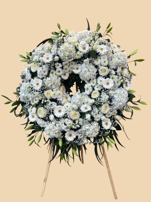 Couronne a Plat Fleurs variées – Image 5